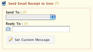 Email Receipts