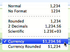 Number Formats