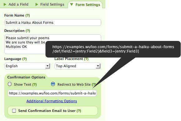 Redirect URL with URL Params