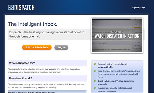 Dispatch Screencast