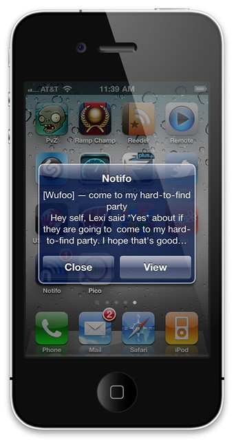 Notifo Push Notification