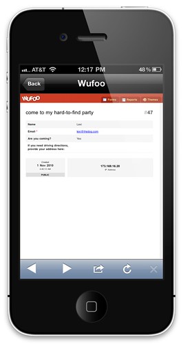 iPhone 4 Entry Manager