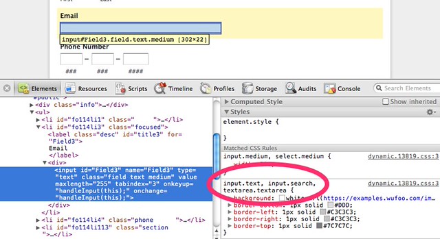 Web Inspector