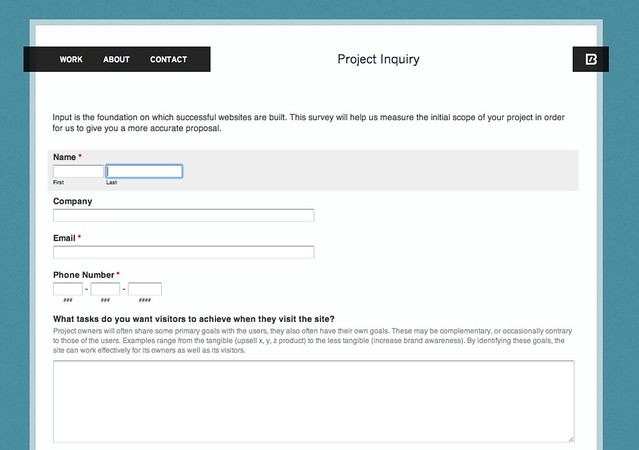 Bold - Project Inquiry