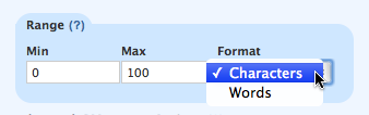 Limit Characters and Words in Paragraph and Single Line Text Fields